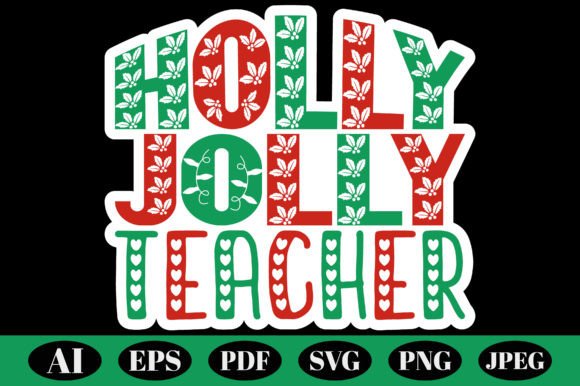 Christmas Typography Vector: Graphics for T-Shirt Designs