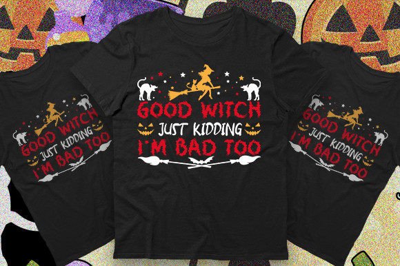 Good Witch Bad Too: Graphics & Print Templates