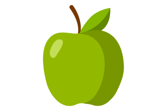Green Apple Graphics: Fresh Illustrations for Brands