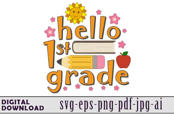 Hello 1 Grade: Fresh Graphics & Illustrations