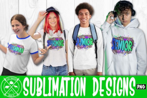 High School Sublimation Graphics & Illustrations
