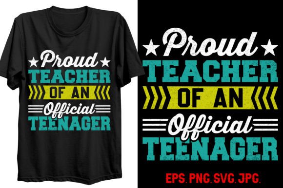 Proud Teacher Graphics for T-Shirt Designs