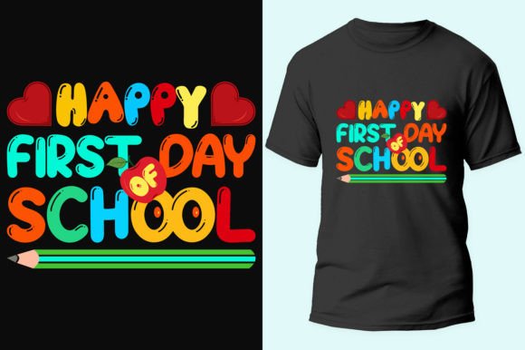Review: First Day of School T-shirt Design for Embroidery