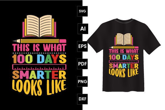 Reviewing 100 Days Smarter Graphics & T-Shirt Designs