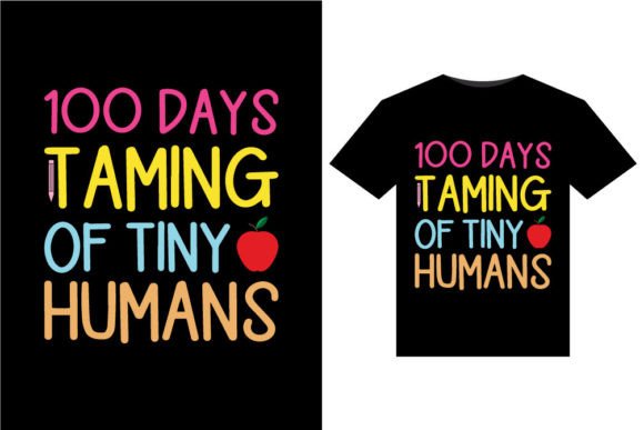 Reviewing 100 Days T-Shirts Graphics for Client Use
