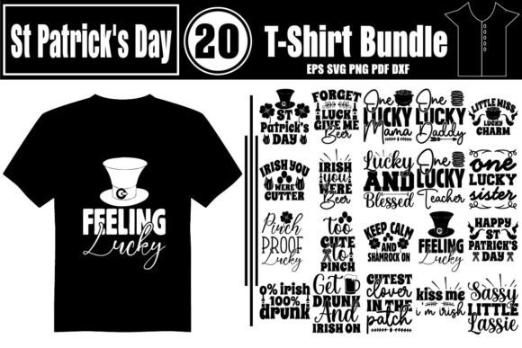 St Patrick's Day T-Shirt Bundle: Graphics & Designs