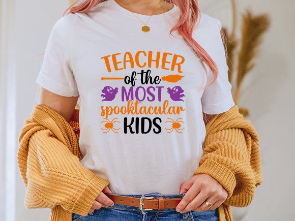Teacher of the Most Halloween Graphics & T-Shirt Designs