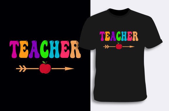 Teacher T-shirt Design 1: Graphics for Real T-Shirt Designs
