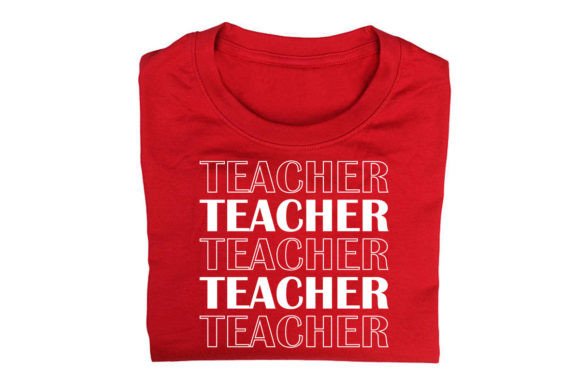 Teacher Vector Graphics: Print Templates & Graphics