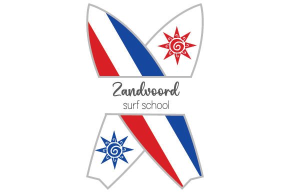 Zandvoort Surf Logo: Crafts & School Amp Style